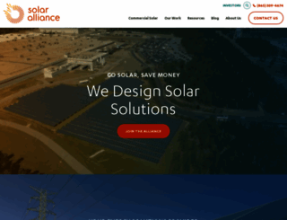 solarallianceofamerica.com screenshot
