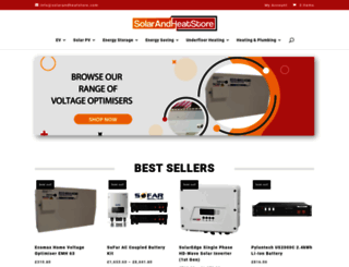 solarandheatstore.com screenshot
