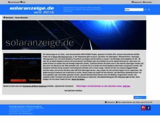 solaranzeige.de screenshot