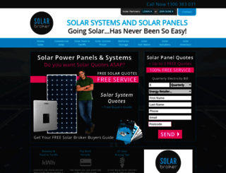 solarbroker.com.au screenshot