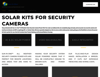solarcamerapowerkit.com screenshot