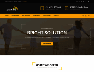 solarcareindia.com screenshot