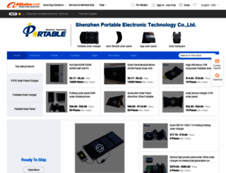 solarcharger.en.alibaba.com screenshot