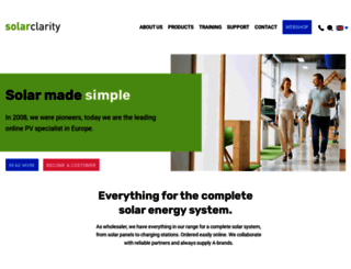solarclarity.co.uk screenshot