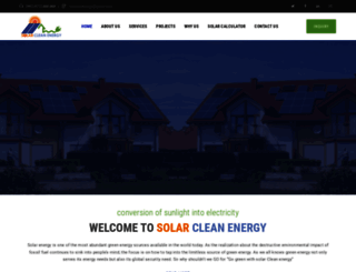 solarcleanenergy.in screenshot