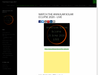solareclipse2015.org.uk screenshot