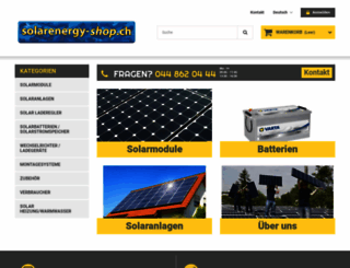 solarenergy-shop.ch screenshot