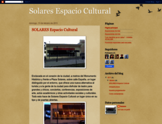 solaresespaciocultural.blogspot.com.es screenshot