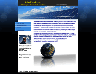 solarfield.com screenshot