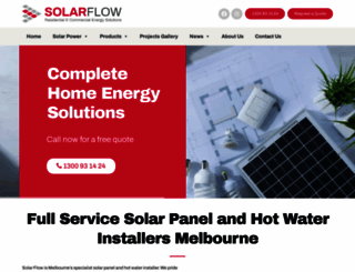 solarflow.com.au screenshot