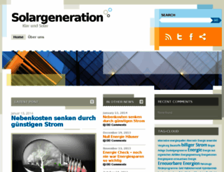 solargeneration.de screenshot