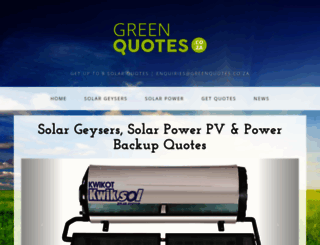 solargeysers-sa.co.za screenshot