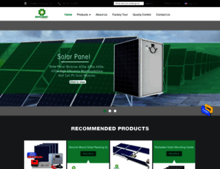 solargroundmountsystem.com screenshot