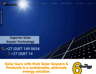 solarguru.co.za screenshot