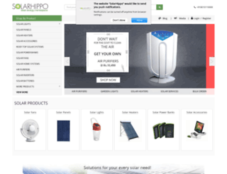 solarhippo.com screenshot