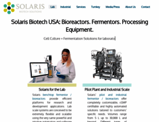 solarisbiotechusa.com screenshot