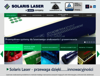 solarislaser.com.pl screenshot