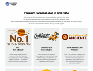solarium-finder.de screenshot