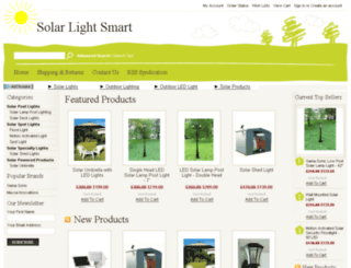 solarlightsmart.com screenshot