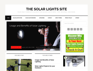 solarlightssite.com screenshot