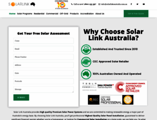 solarlinkaustralia.com.au screenshot