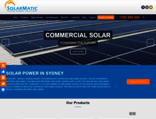 solarmatic.com.au screenshot