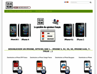 solarmecano.com screenshot