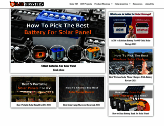 solarmonsters.com screenshot