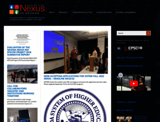 solarnexus.epscorspo.nevada.edu screenshot