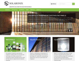 solaronix.com screenshot