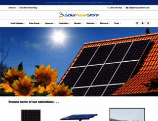 solarpanelstore.com screenshot