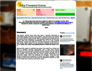 solarpoweredhome.co.uk screenshot