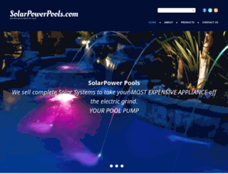 solarpowerpools.com screenshot