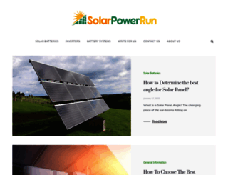 solarpowerrun.com screenshot