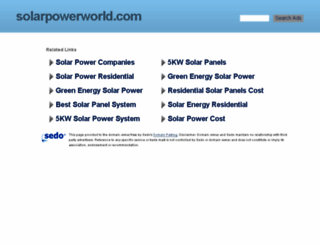 solarpowerworld.com screenshot