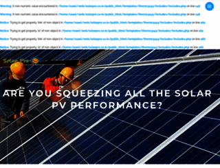 solarpro.co.in screenshot