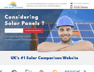 solarquotecompare.co.uk screenshot