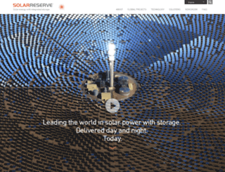 solarreserve.com screenshot