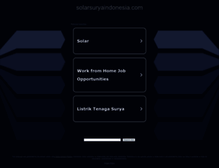 solarsuryaindonesia.com screenshot
