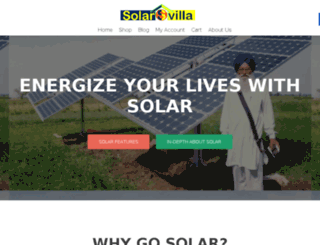 solarsvilla.com screenshot