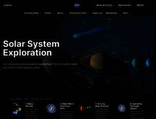 solarsystem.nasa.gov screenshot