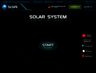 solarsystemscope.com screenshot