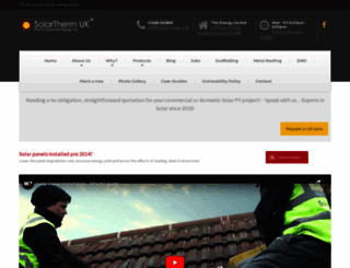 solarthermuk.co.uk screenshot