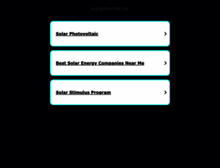 solartrends.de screenshot