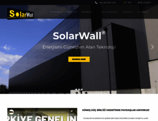 solarwall.com.tr screenshot