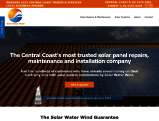 solarwaterwind.com.au screenshot
