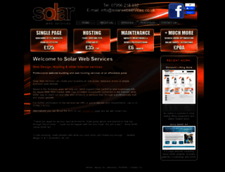 solarwebservices.co.uk screenshot