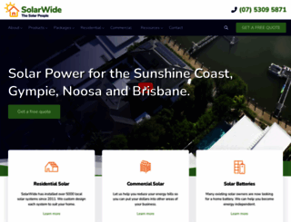 solarwide.com.au screenshot