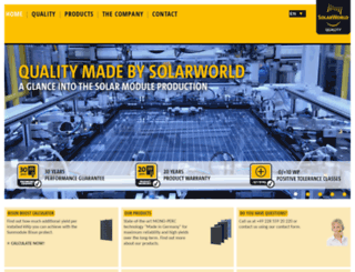 solarworld.fr screenshot