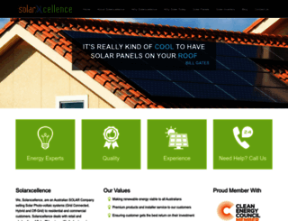 solarxcellence.com.au screenshot